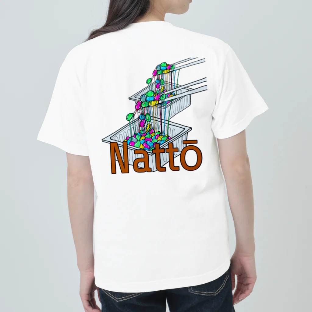 WOIWOIWOIのNattō ヘビーウェイトTシャツ