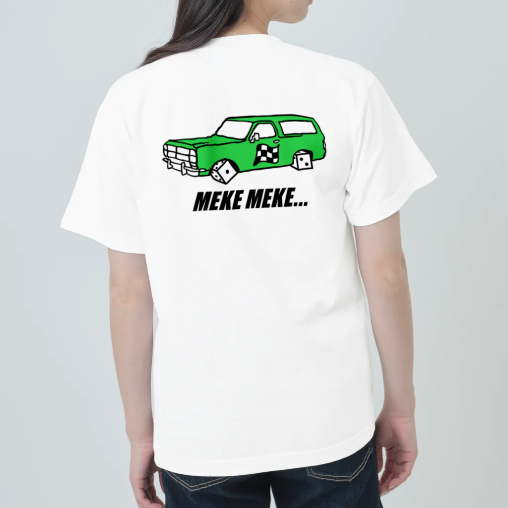 mekemeke...のコロコロ走る車🚗🎲 Heavyweight T-Shirt