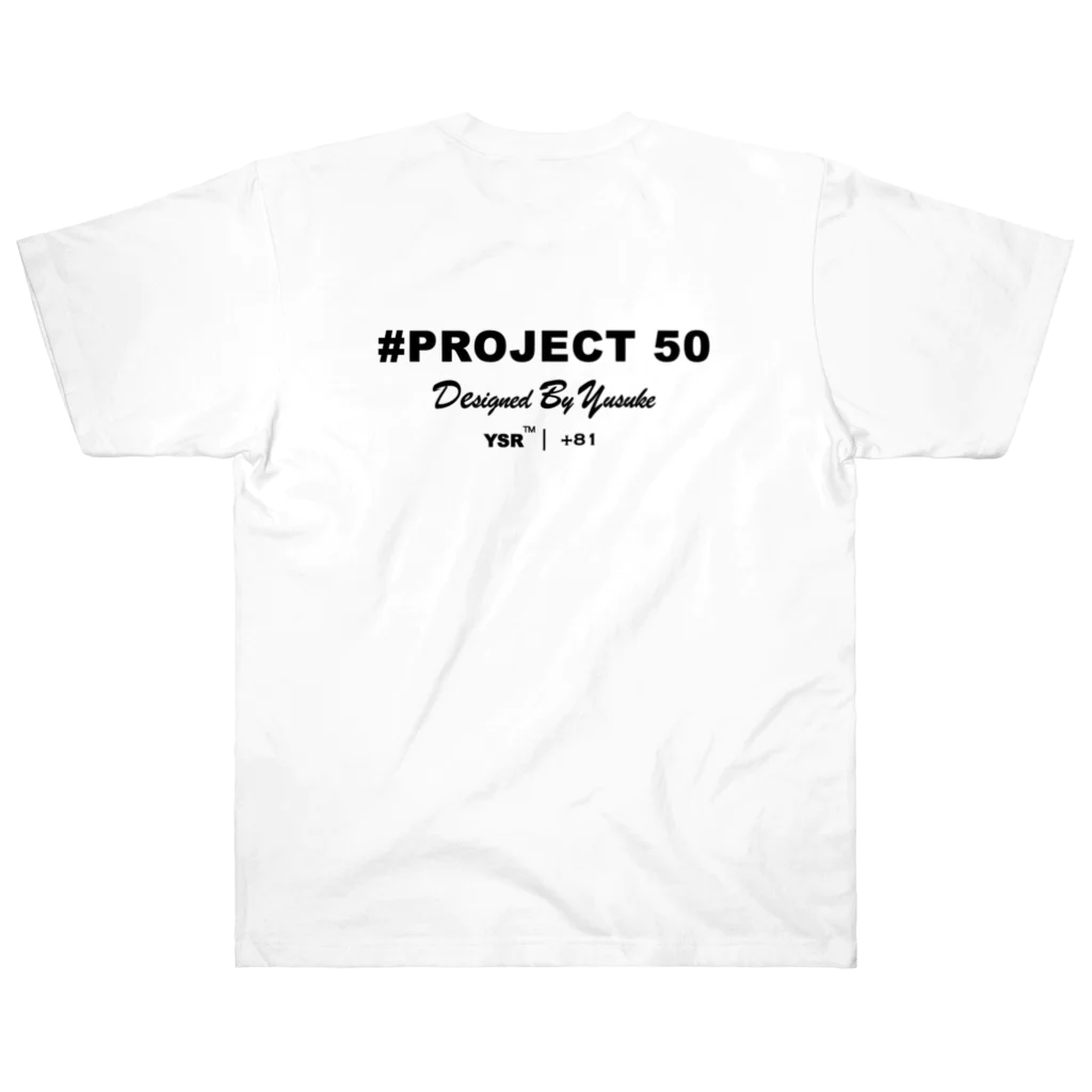 YS-Rabel.comのPROJECT50 FROM SCS Heavyweight T-Shirt