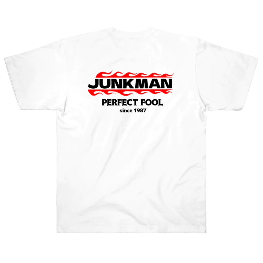 JUNK MANのJUNKMAN flames Heavyweight T-Shirt