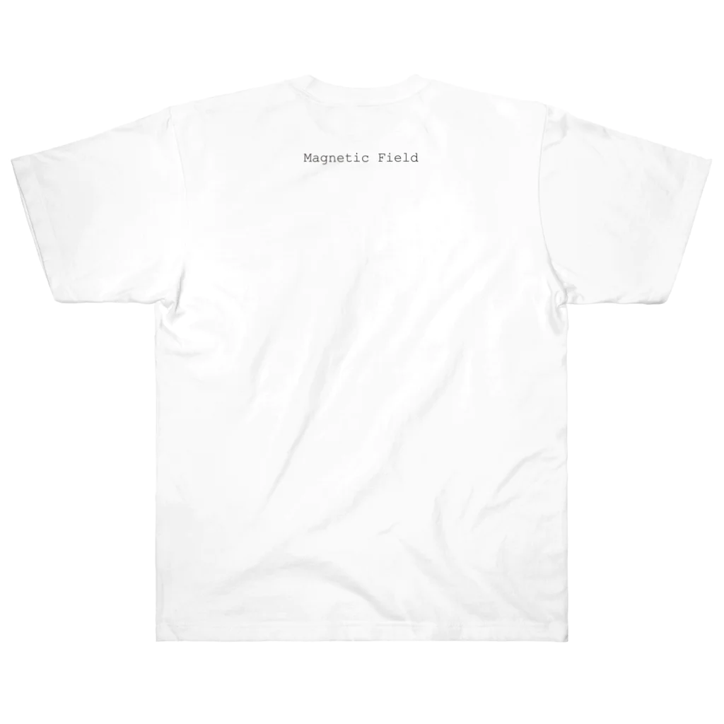 magnetic fieldのMagnetic Field （山） Heavyweight T-Shirt