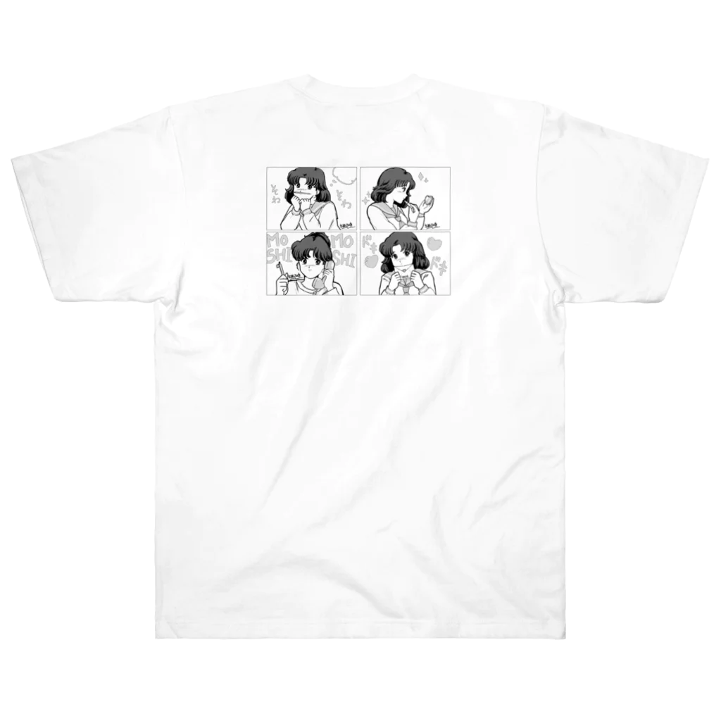 午前3時(3:00am)SHOP🍒のいろんな女の子✍️☎️💌💄 ヘビーウェイトTシャツ