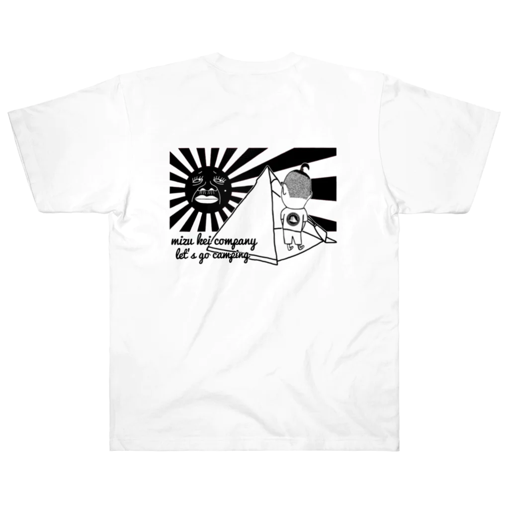 けいチャン🌽化け物製造工場の日章カラー Heavyweight T-Shirt