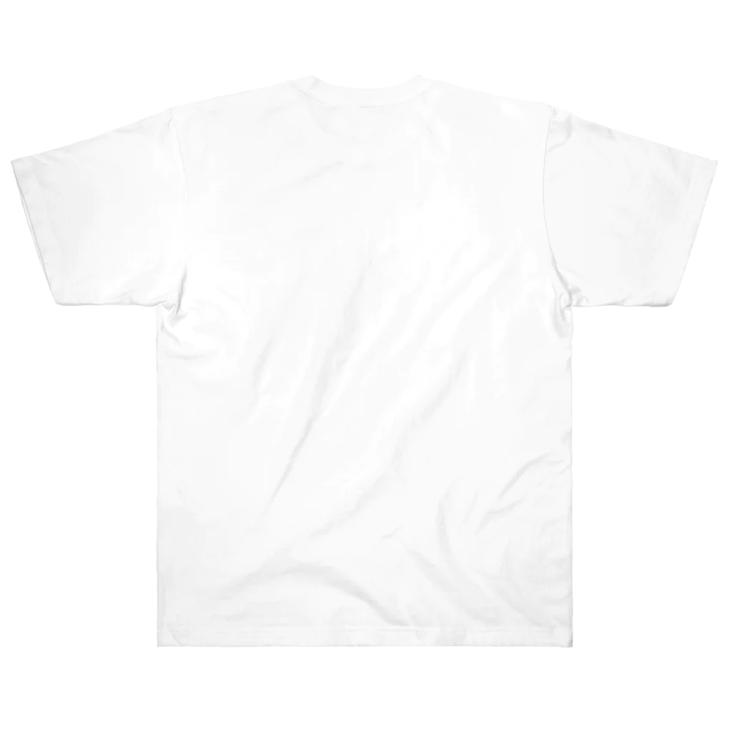 R☆worldのリアル風ブルークリスタルの洞窟 ヘビーウェイトTシャツ