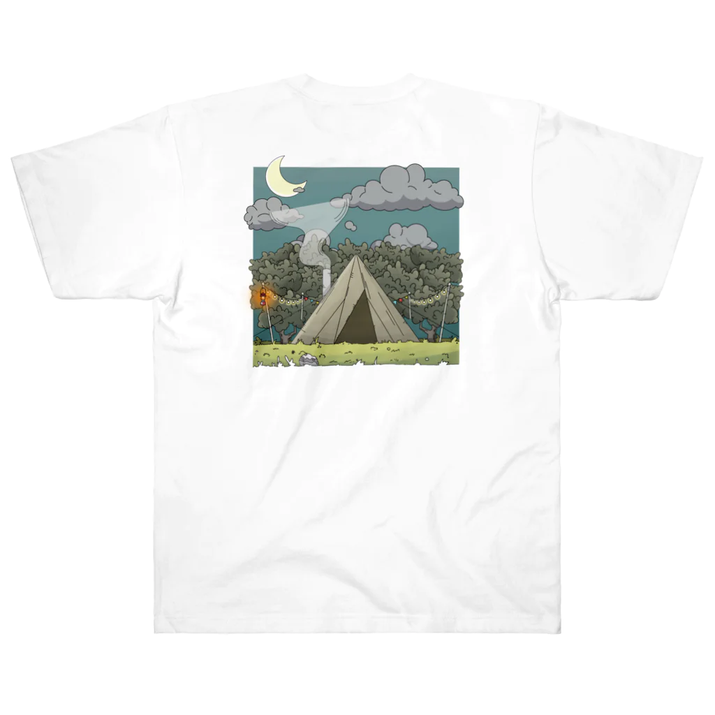 CAMP-NUTS (キャンプナッツ)のティピーテント Heavyweight T-Shirt