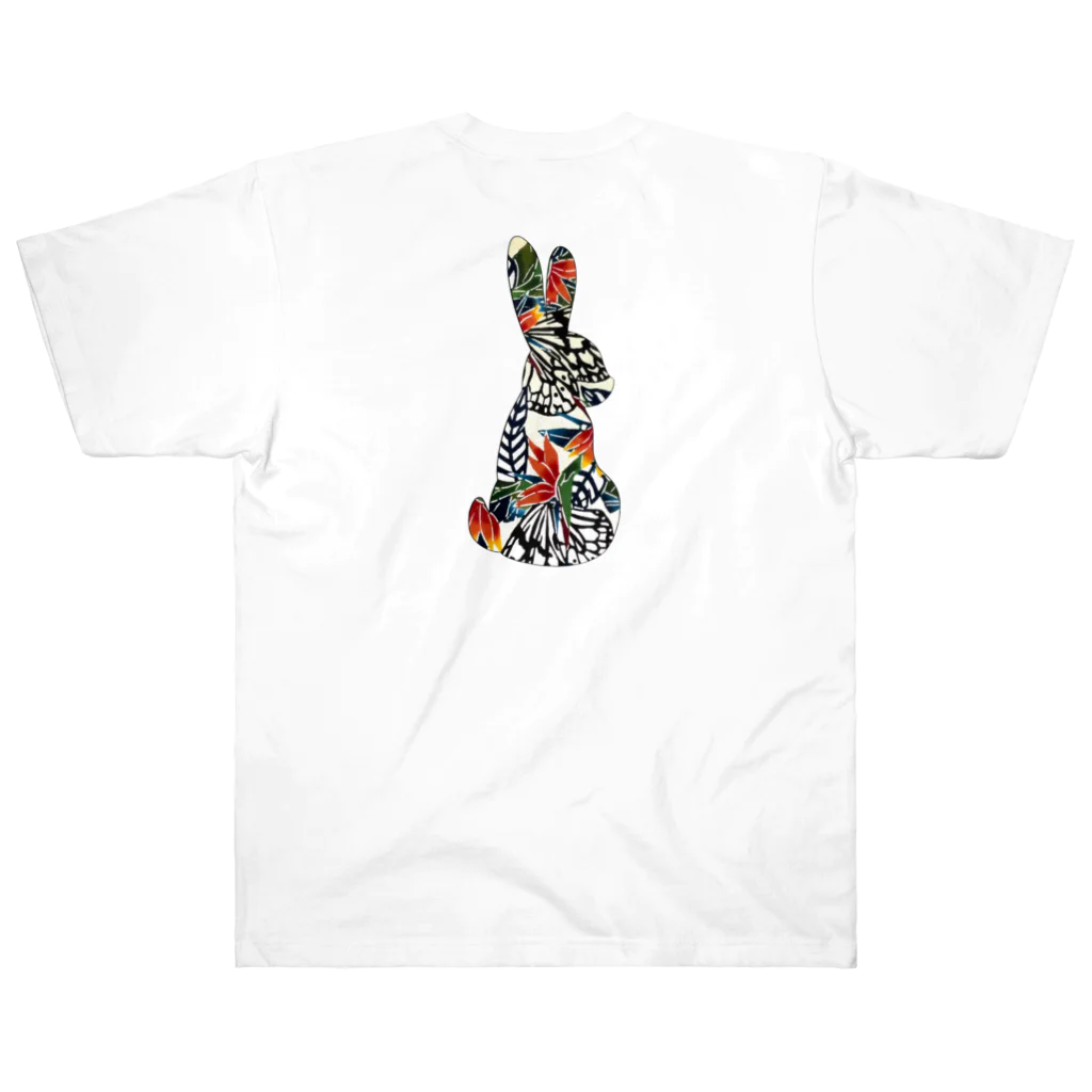 Color Rabbitの南国のうさぎさん Heavyweight T-Shirt