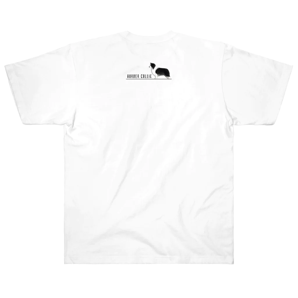 kcraft-bordercollieのボーダーコリー　モノクロver. Heavyweight T-Shirt