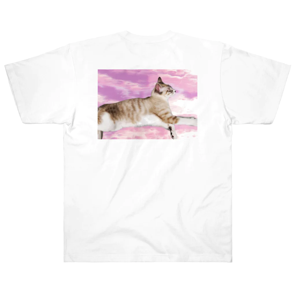 Stemの  ねこ Heavyweight T-Shirt