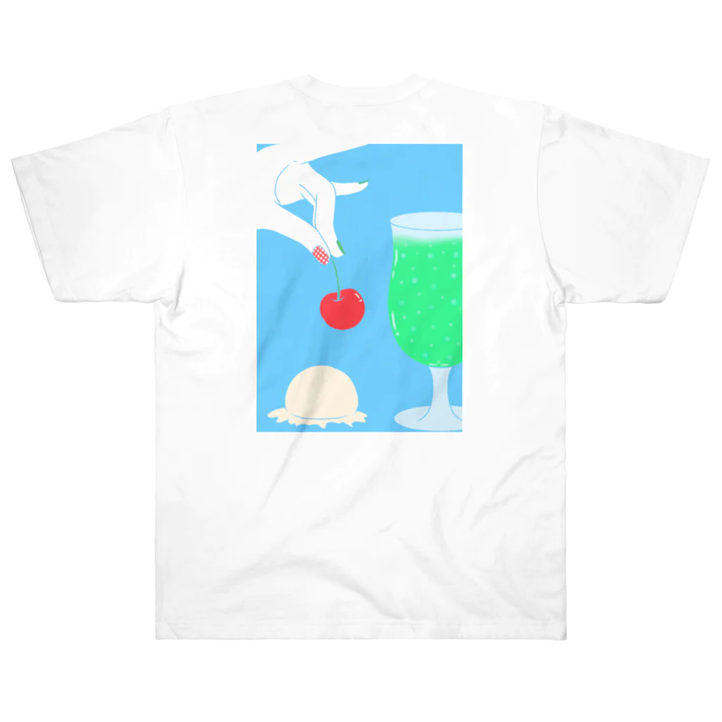 Noah^2のめろんそーだ Heavyweight T-Shirt