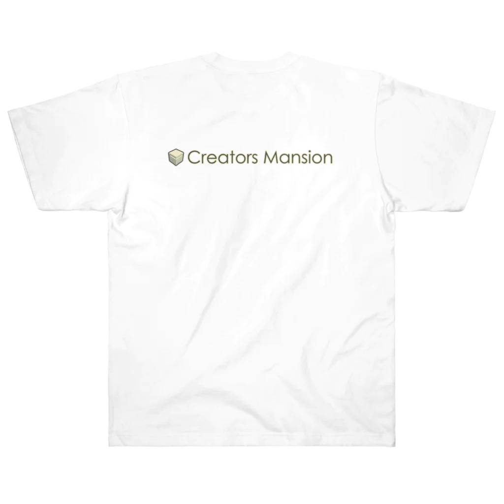 metaversenaviのMetaverse CREATORS MANSION Heavyweight T-Shirt