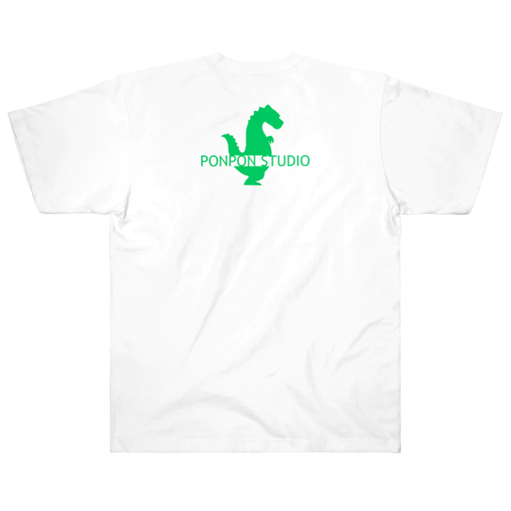 PONPON STUDIOのフィン［PONPON FRIENDS SERIES］ Heavyweight T-Shirt