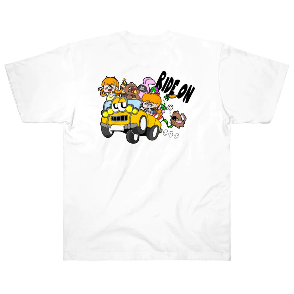 MOG WORK'sのRide on！ ヘビーウェイトTシャツ