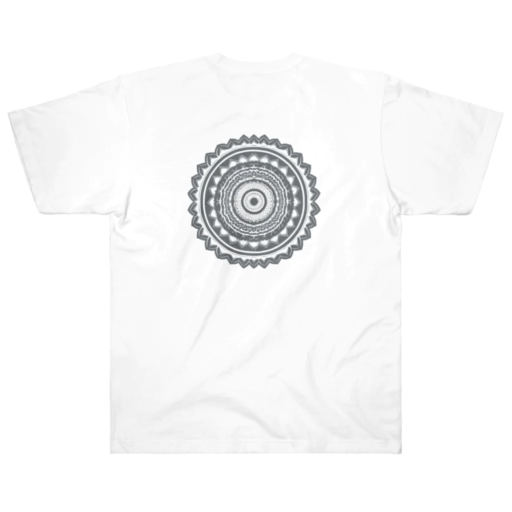 IIIIIIIIのmandala ヘビーウェイトTシャツ