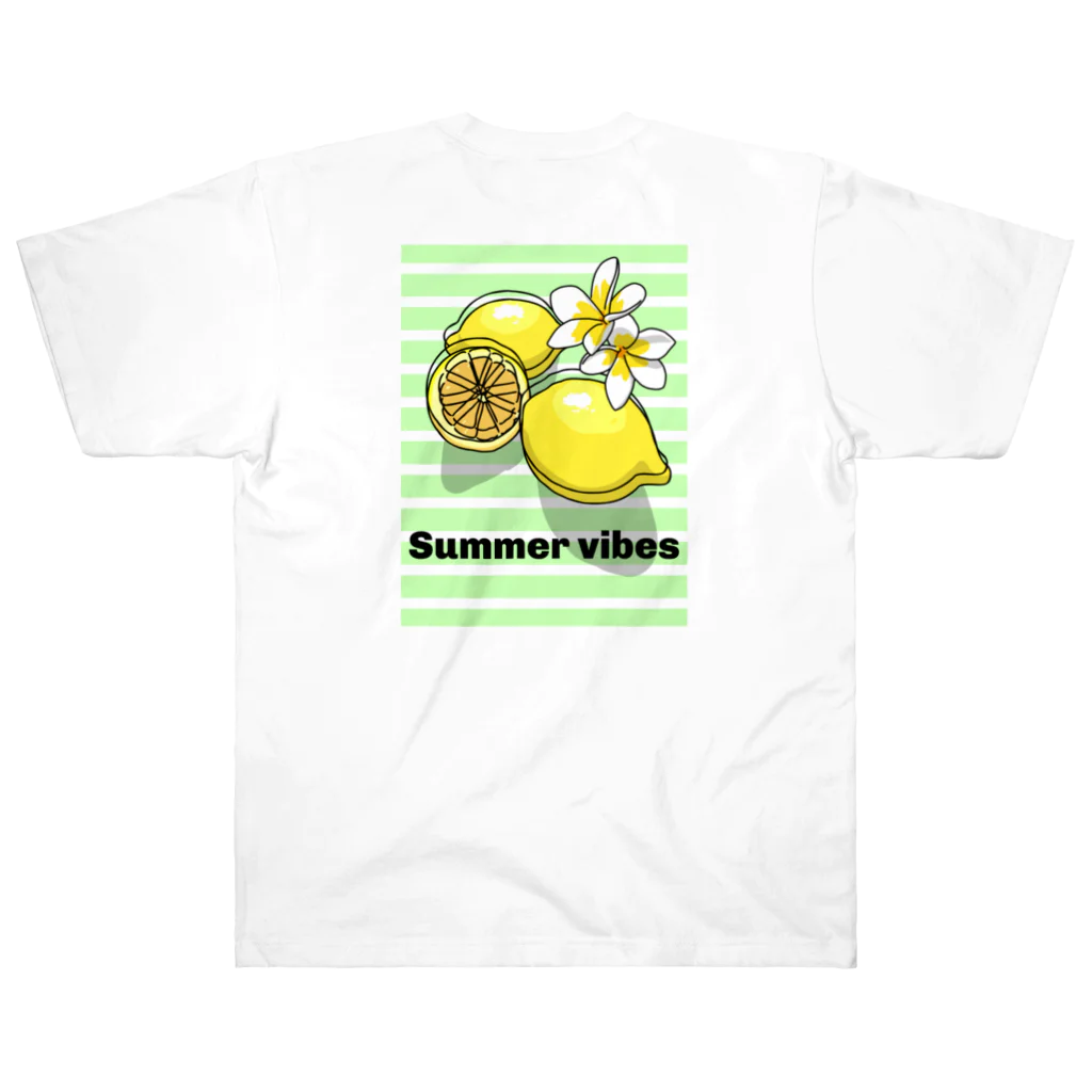 Surf’s up＊オリジナルデザインitemの檸檬🍋デザインt Heavyweight T-Shirt