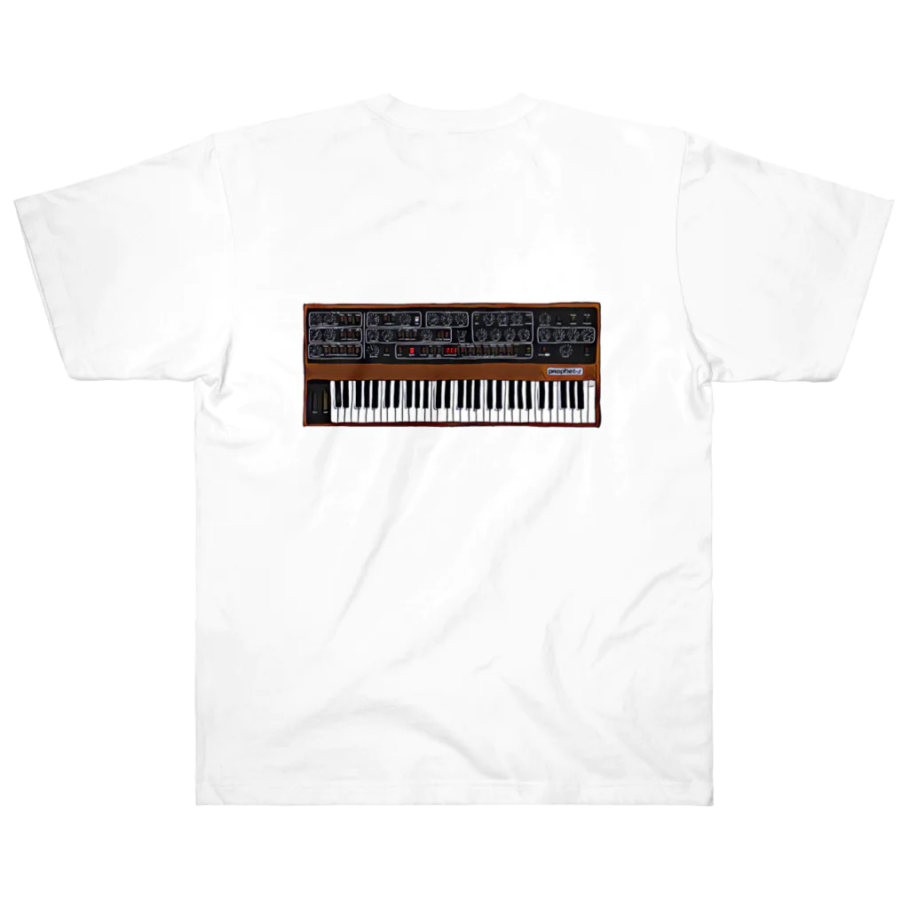 Vintage Synthesizers | aaaaakiiiiiのSequential Circuits Prophet 5 Vintage Synthesizer Heavyweight T-Shirt