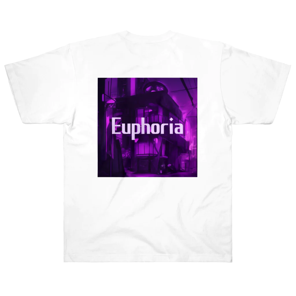 EuphoriaのEuphoria street LOGO  Heavyweight T-Shirt