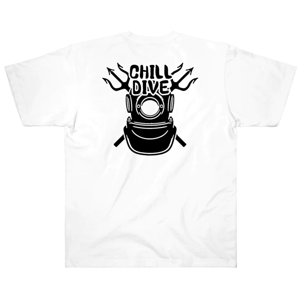 CHILL DIVEの羅針盤 ヘビーウェイトTシャツ