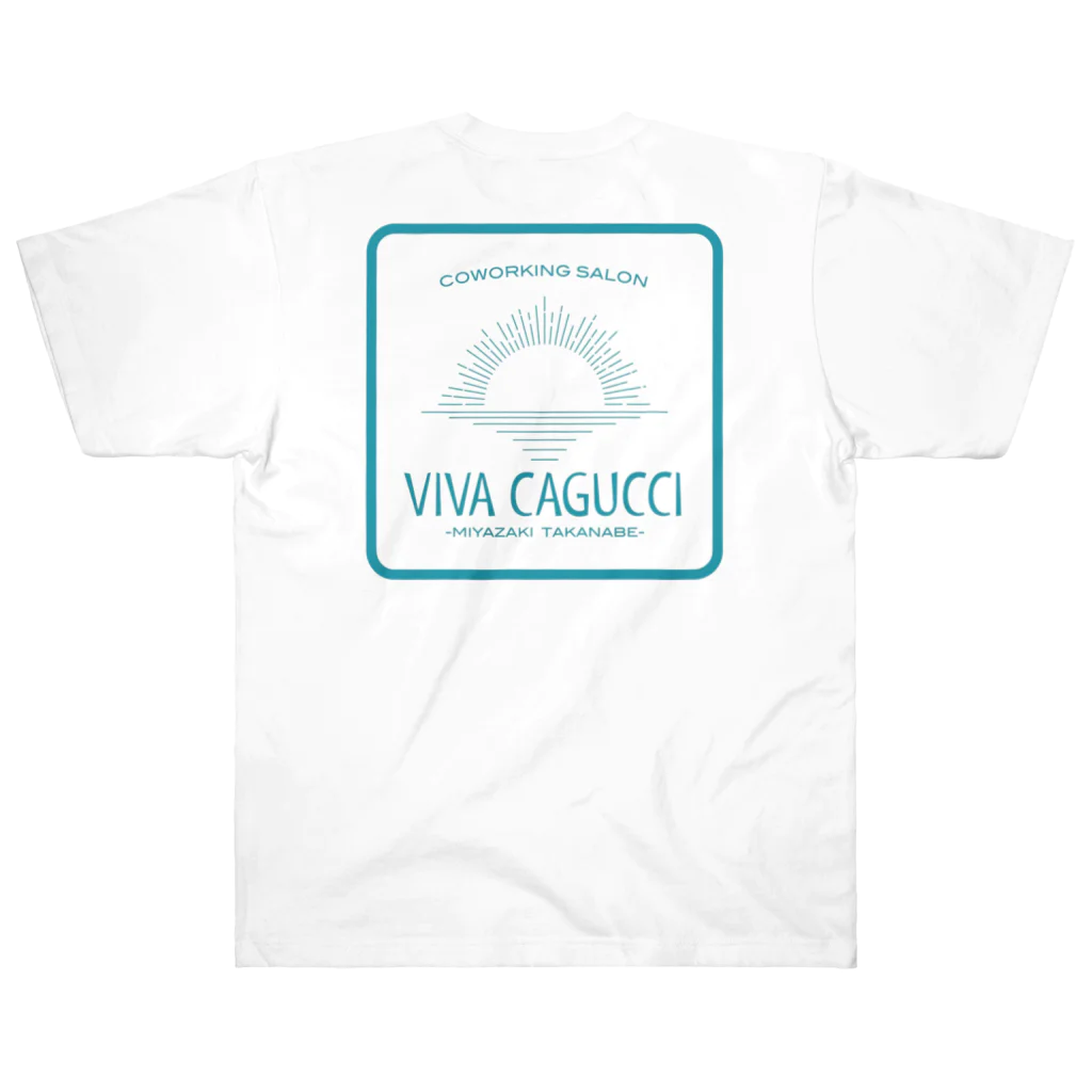 VIVA_CAGUCCIのVIVA CAGUCCI  ロゴ Heavyweight T-Shirt