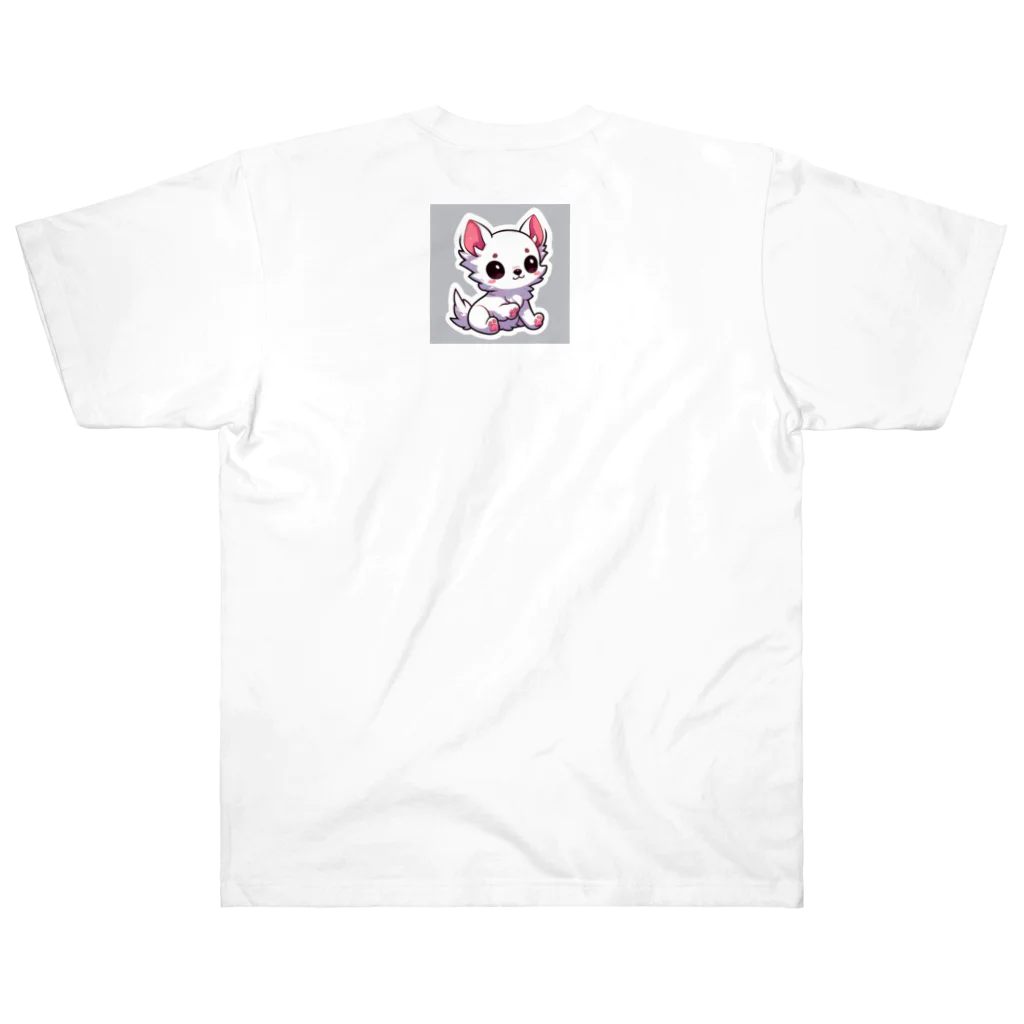 可愛いチワワグッズショップのホワイトチワワちゃん Heavyweight T-Shirt