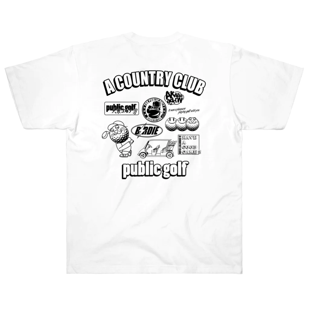acountryclubのHOLE012 ヘビーウェイトTシャツ
