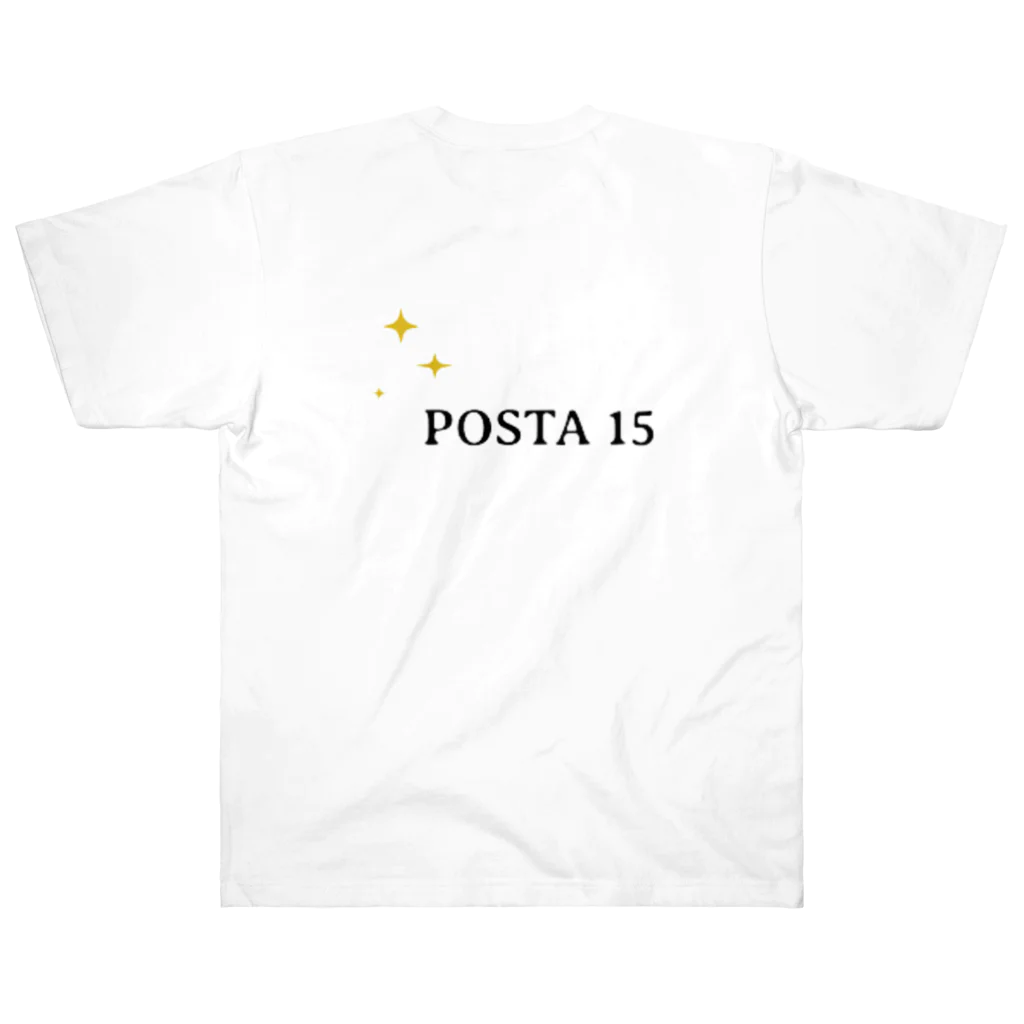 POSTA15の宇宙冒険隊 ヘビーウェイトTシャツ