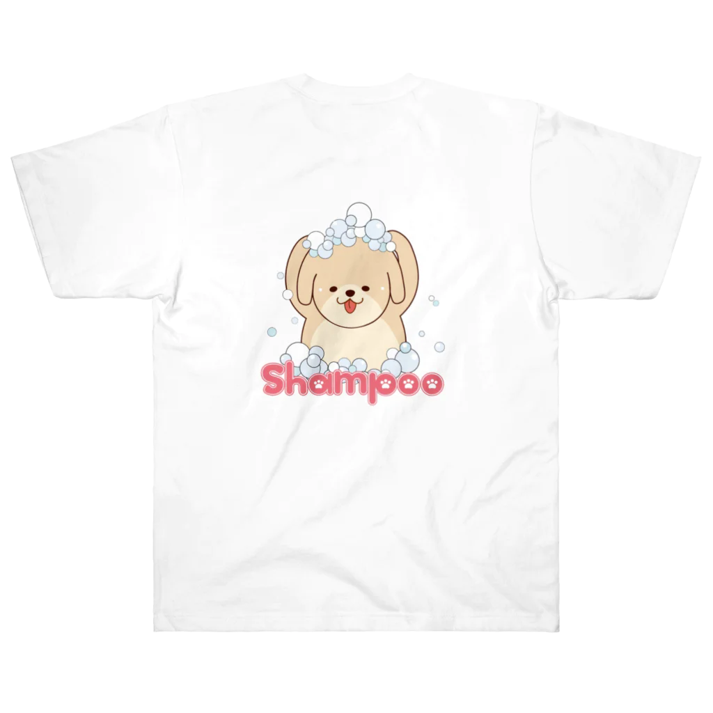 Happy Basisのシャンプーちゃん Heavyweight T-Shirt