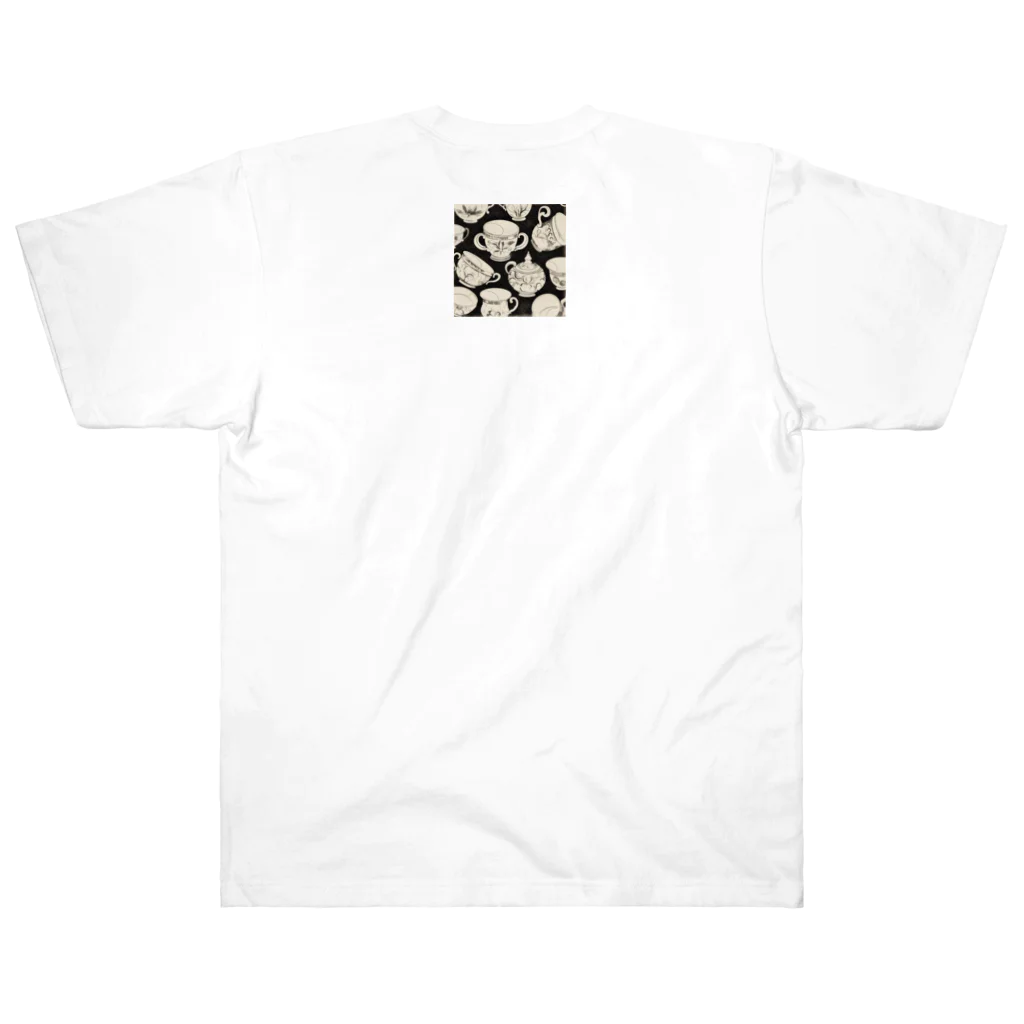 (っ◔◡◔)っ ♥ Le Petit Trésor ♥の花の詩カップ(The Flower Poetry Cup) Heavyweight T-Shirt