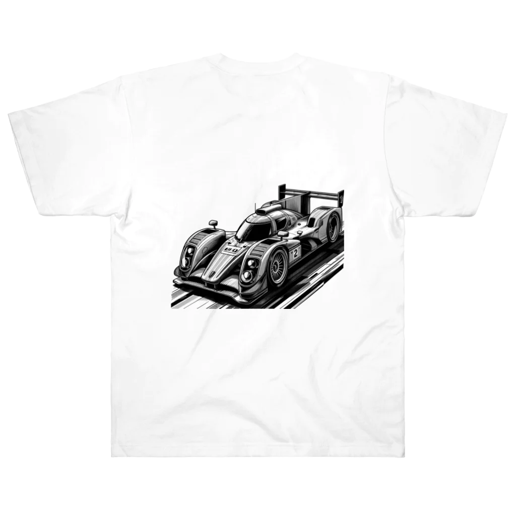 shinsuke114のシャープなデザインのスポーツカー Heavyweight T-Shirt