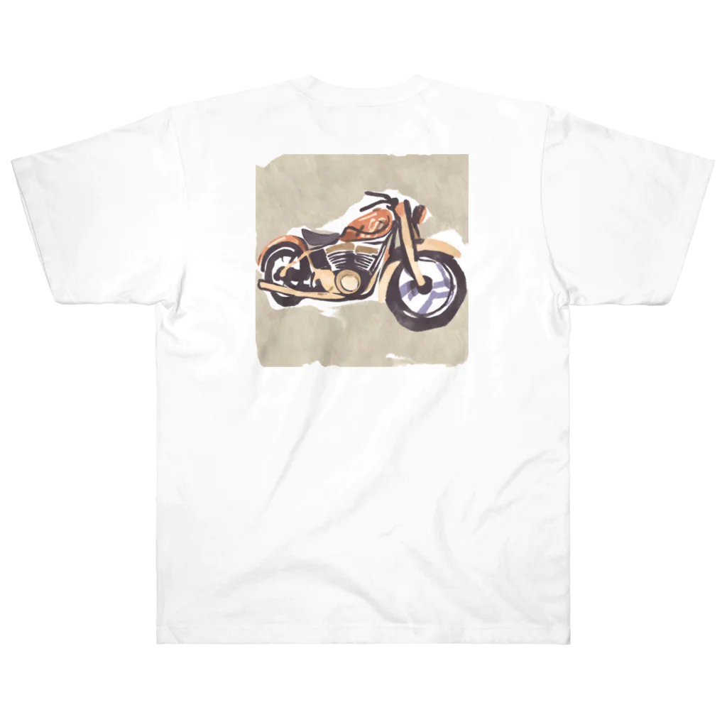 TILUのMotorcycle ヘビーウェイトTシャツ