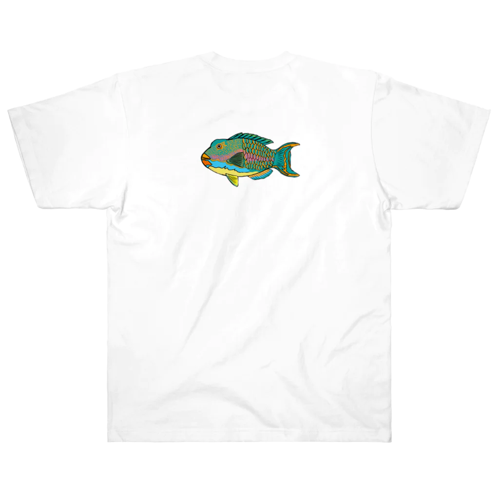 ニゴ猫　shopの魚群イラブチャ～ Heavyweight T-Shirt