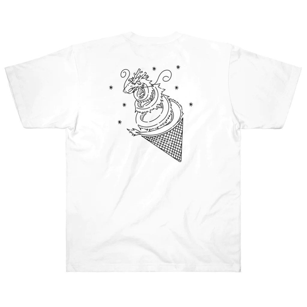 demoukaの抹茶アイスクリーム Heavyweight T-Shirt