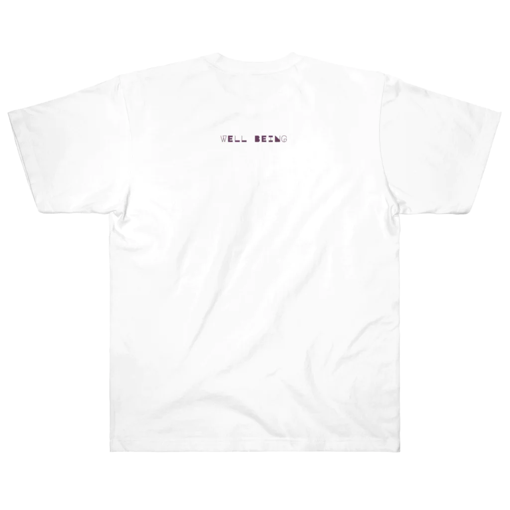 qasr el asulのWELL BEING (ウェル • ビーイング Heavyweight T-Shirt