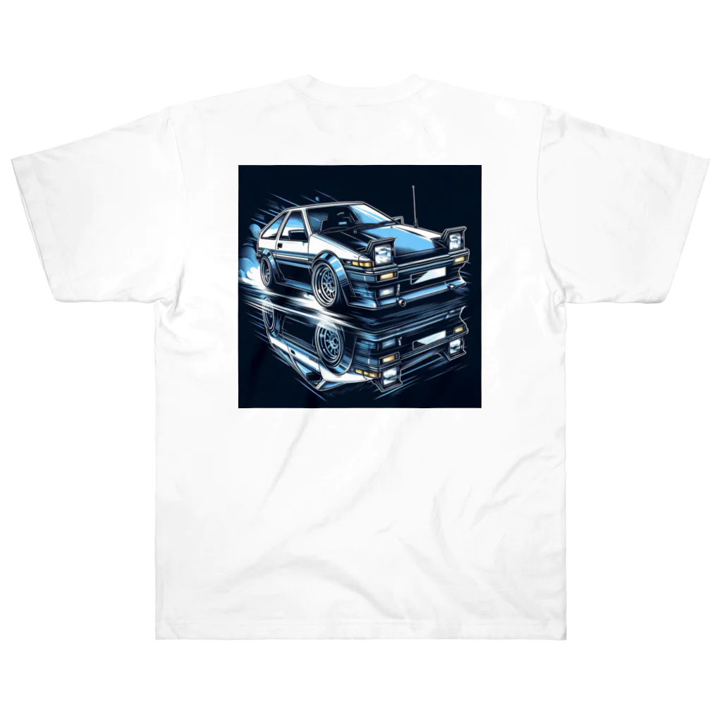 arousal_3_otのAE86、トレノ ヘビーウェイトTシャツ