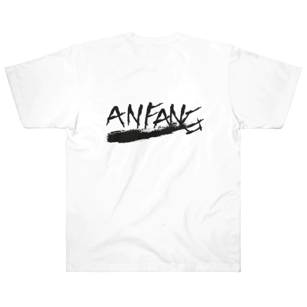 ANFANG のANFANG 波乗りヨーキー Heavyweight T-Shirt