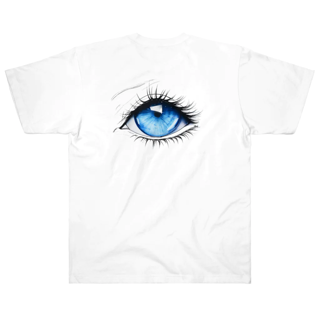 hade_raの綺麗な瞳 Heavyweight T-Shirt
