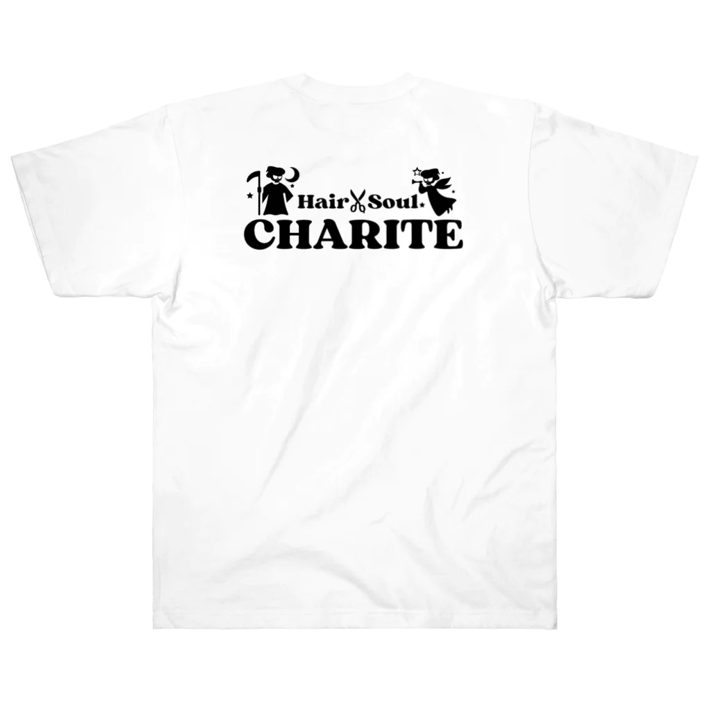 Chariteのシャーリット　天使と死神シリーズ1 Heavyweight T-Shirt