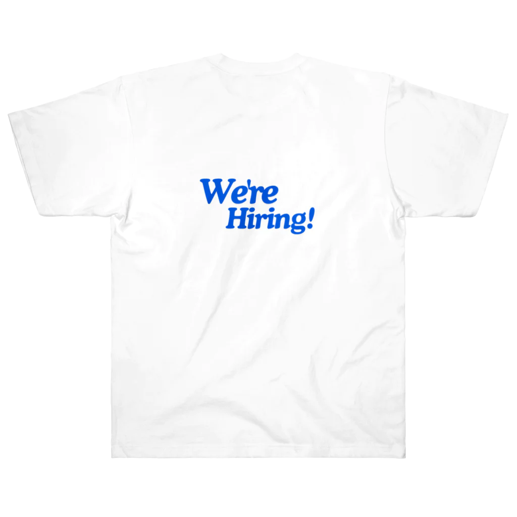 namidamakiのwe'er hiring ヘビーウェイトTシャツ