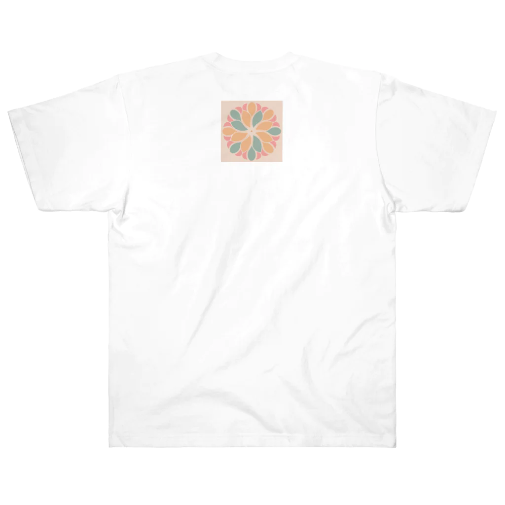 癒しの部屋🐾໒꒱のFlower🌸 ヘビーウェイトTシャツ