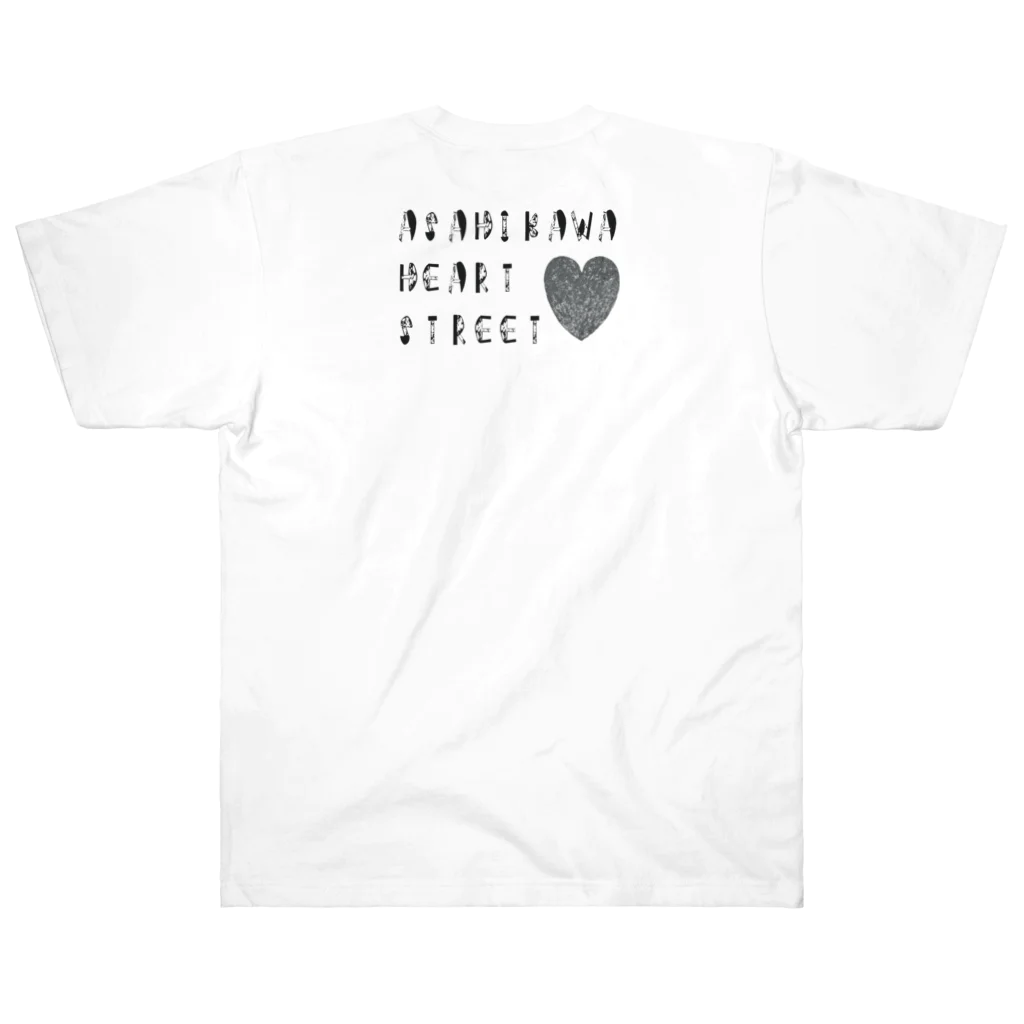 nissyheartのASAHIKAWA HEART STREET Heavyweight T-Shirt