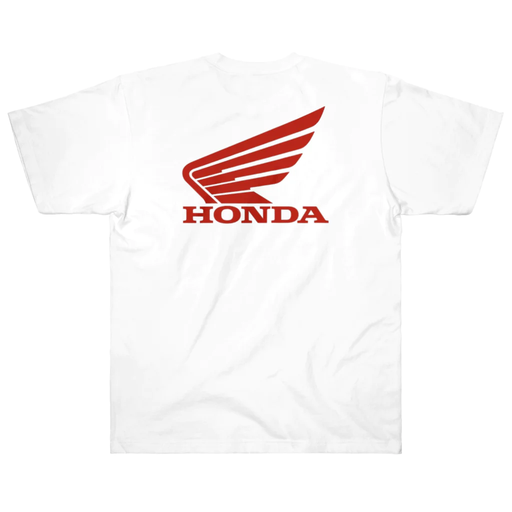 ysp1100のHONDAウィングマークです。 Heavyweight T-Shirt