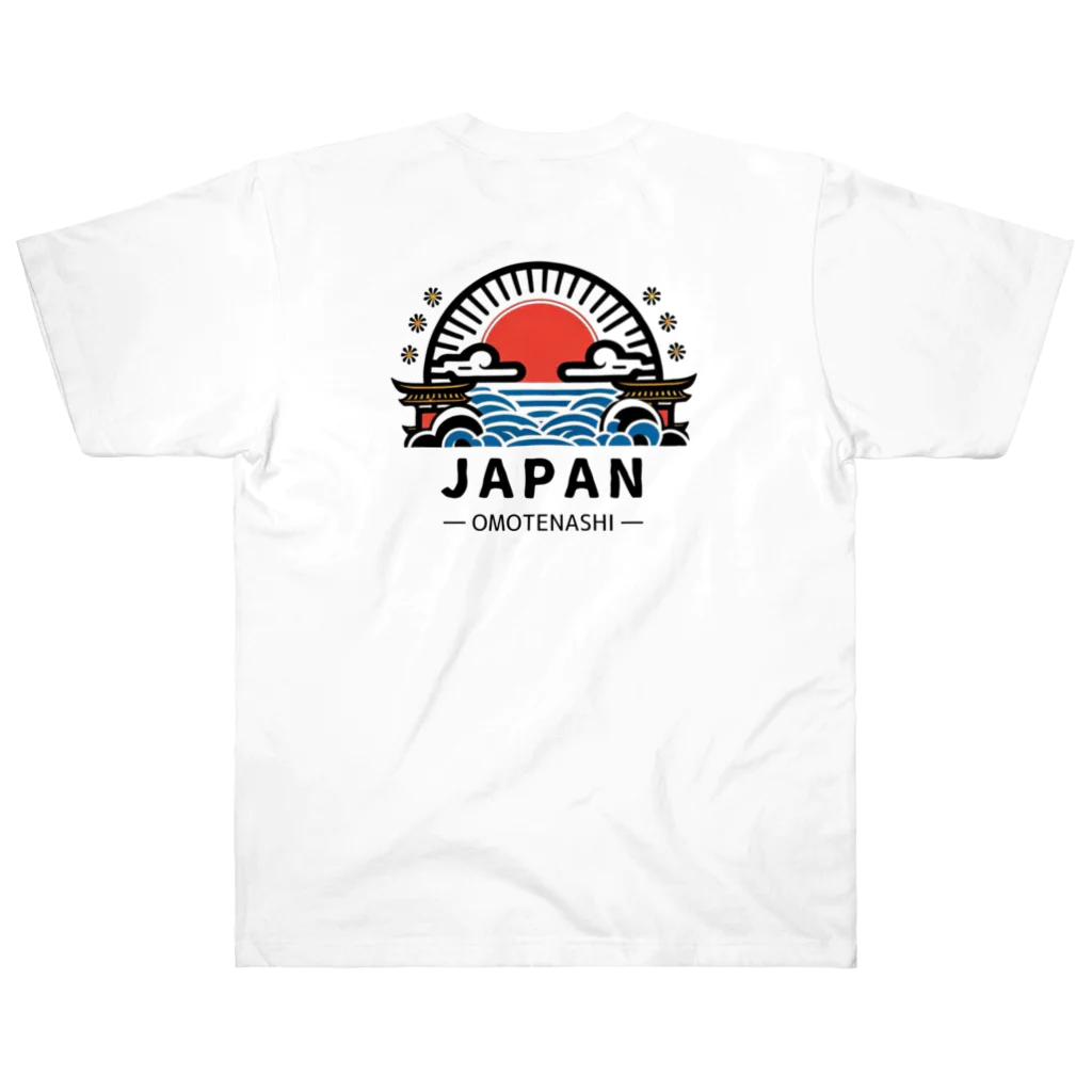 TARO9（タロキュー）のおもてなし日本 Heavyweight T-Shirt