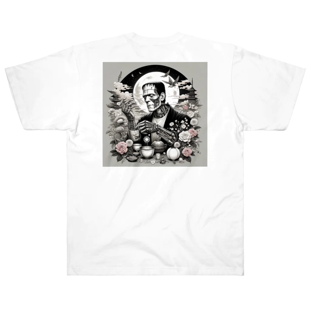 かるるんショップのフランケンシュタインシリーズ　ト・キ・メ・キ Heavyweight T-Shirt