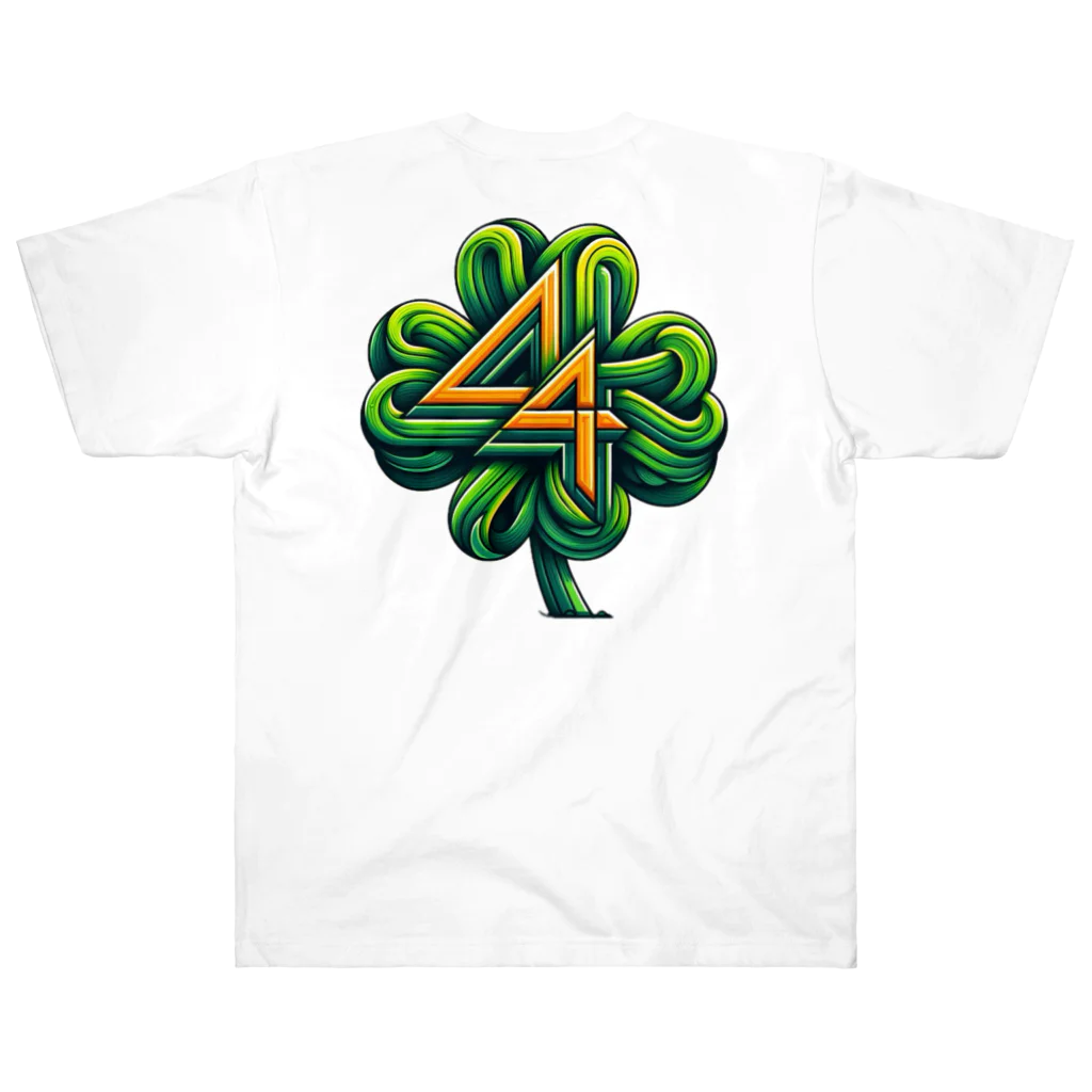 風光と妖精の四葉のくろーばー44 Heavyweight T-Shirt