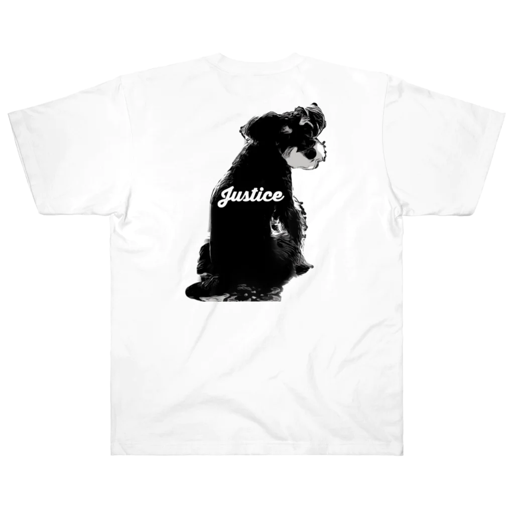 jastice1037の見返り犬ジャスティス Heavyweight T-Shirt