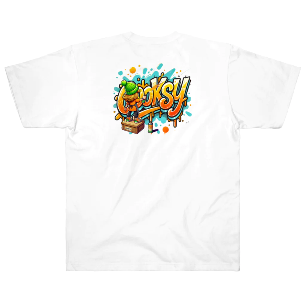 CooksyのCooksy Action Spray Heavyweight T-Shirt