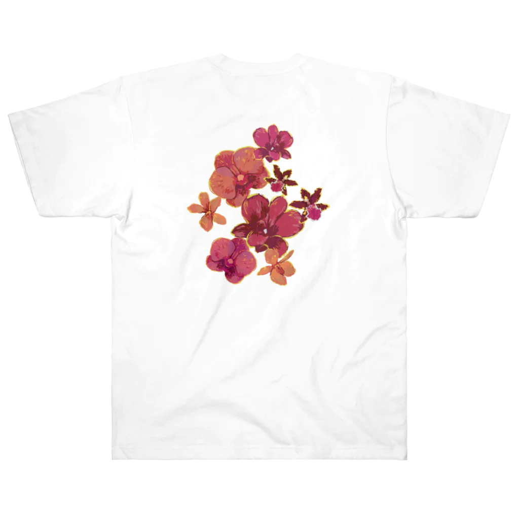 shidafreaksのorchids2 ヘビーウェイトTシャツ