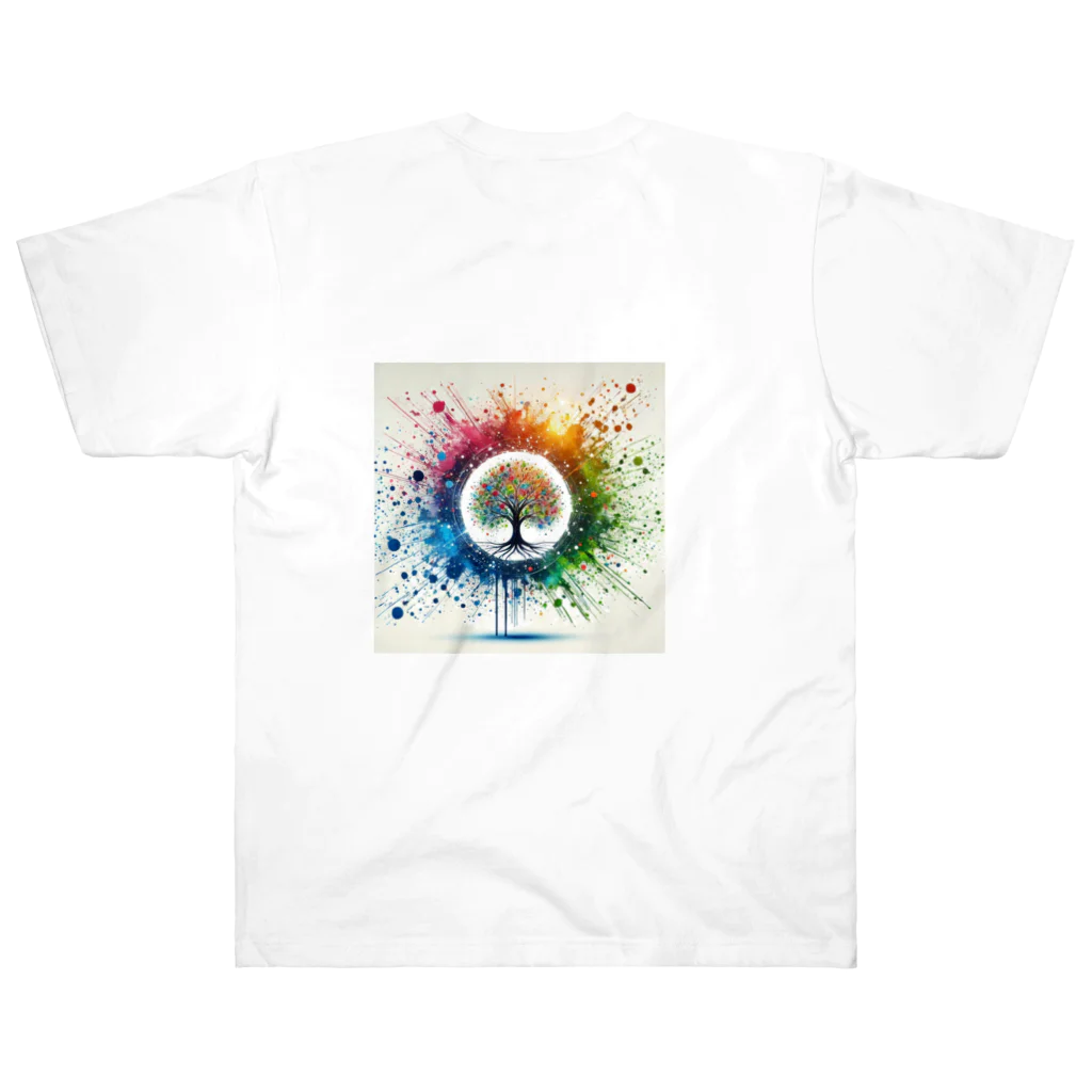 pyoromalの絵具が垂れちゃった・・・ Heavyweight T-Shirt