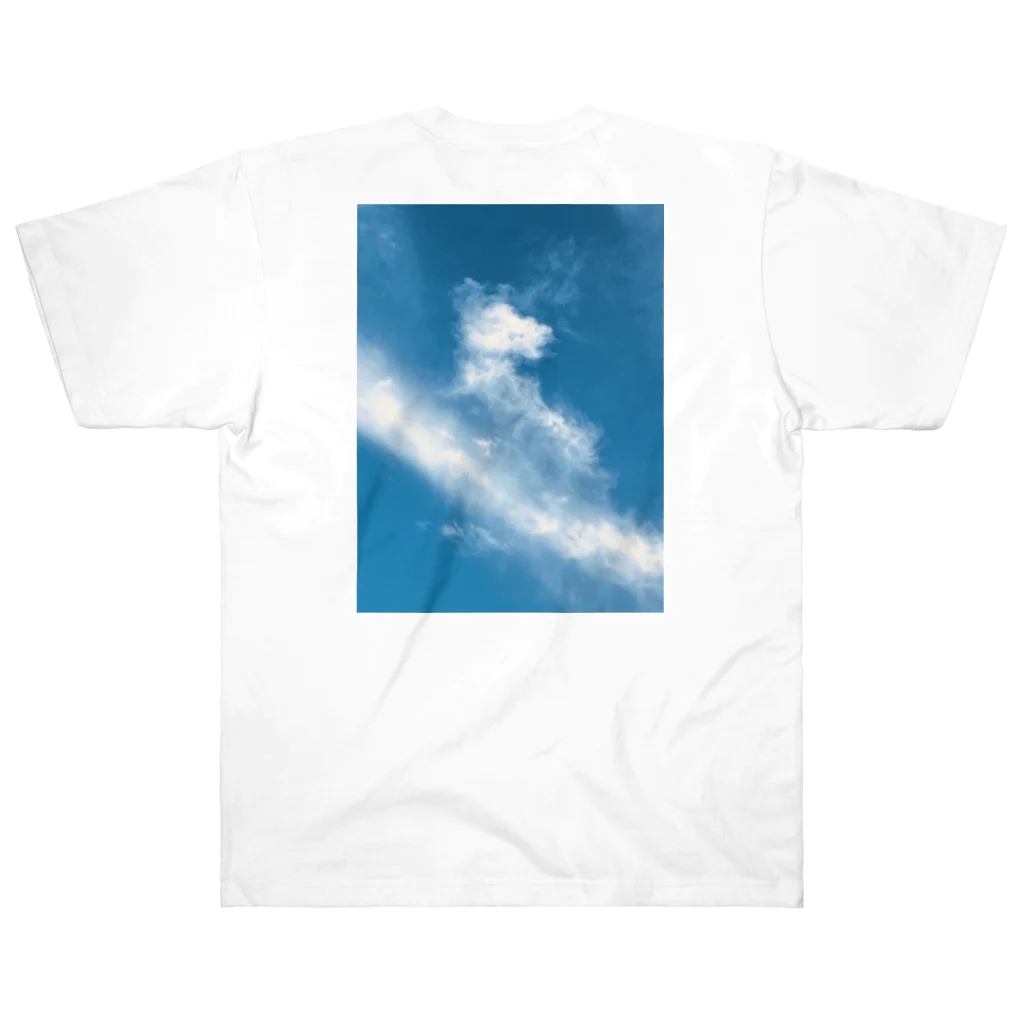 IMABURAIのClimbing the clouds ヘビーウェイトTシャツ