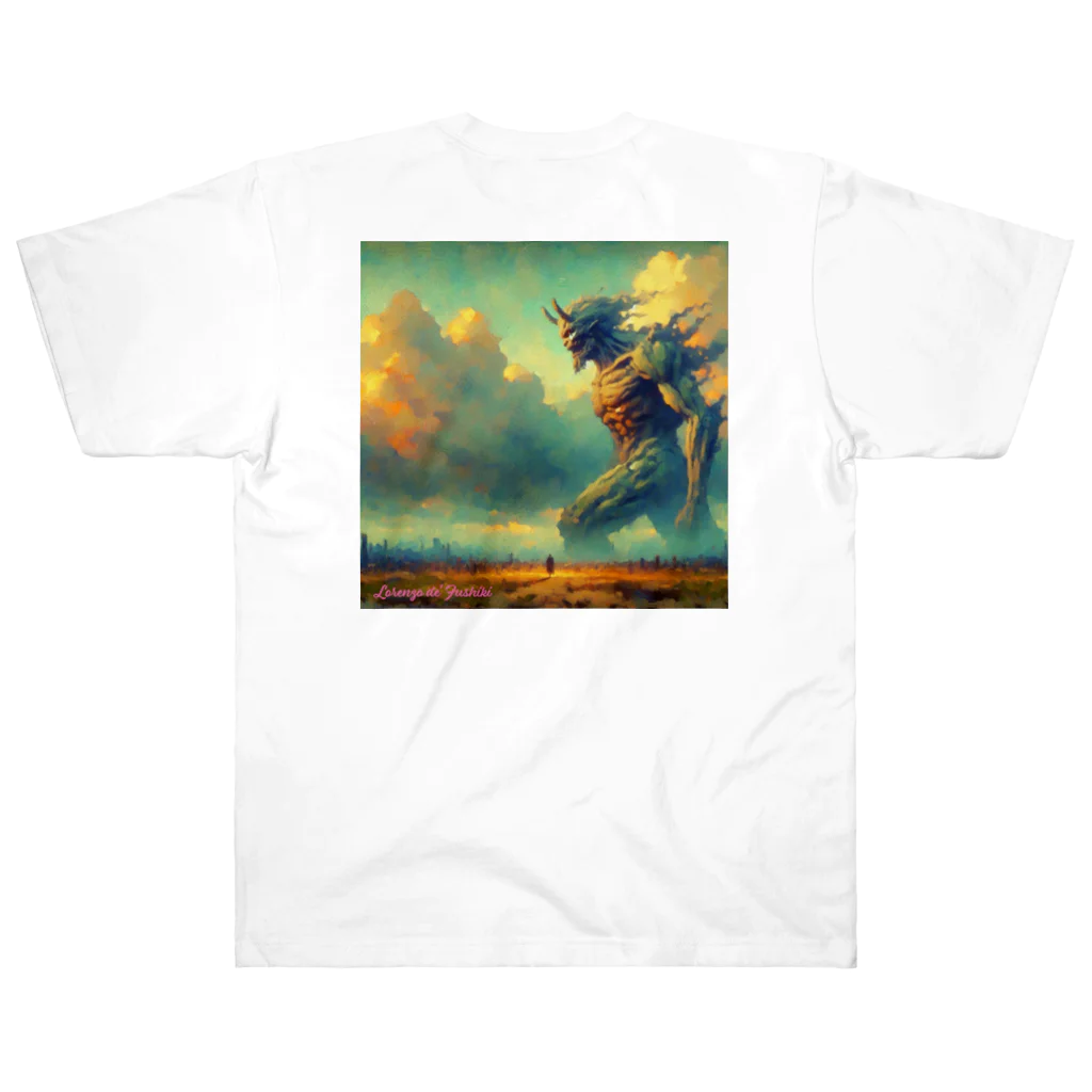 伏鬼洋服店のLegend of Onitaiji Heavyweight T-Shirt