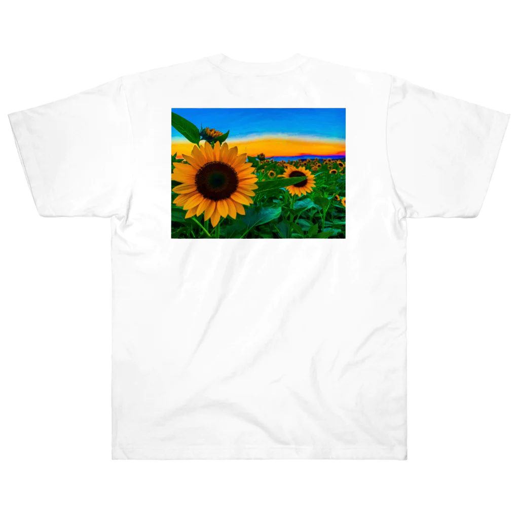 filmsのfilms sunflower's ヘビーウェイトTシャツ